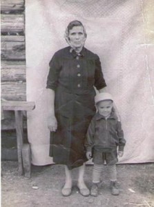 Вдова - Варвара Андреевна с внуком Василием